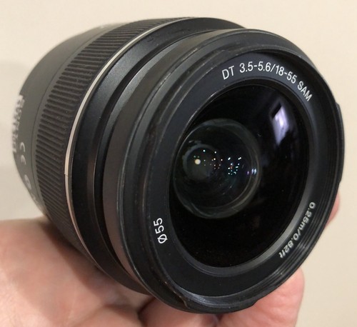 Zoom sony 18 55mm - ob., dt