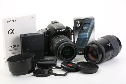 Sony alpha 500 - sony, 18-55