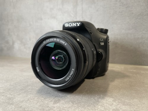 Sony alpha 55mm sam ii - sony,