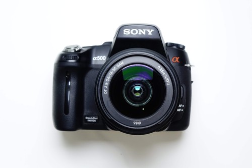 Sony alpha a500 obietttivo - alpha,