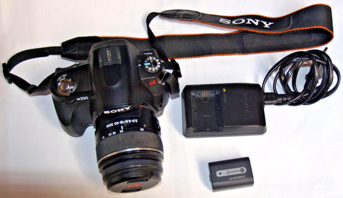 Sony alpha a230 obiettivo - alpha,