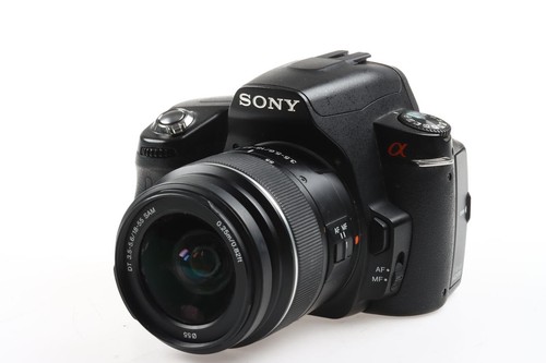 Sony alpha 390 - con, mm